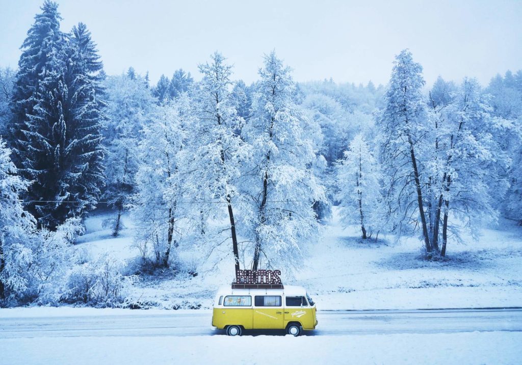Photobus im Winter
