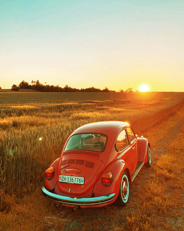 VW Käfer in der Schweiz zum mieten, für Hochzeiten oder ein gemütliches Wochenende (günstig)