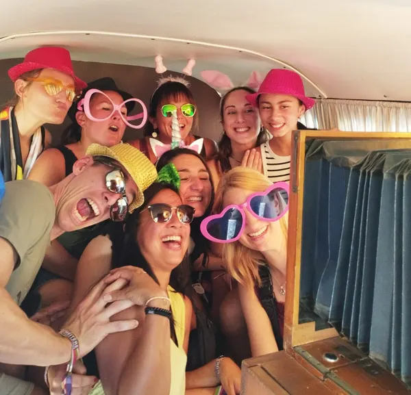 Fotobox am Heitere Openair in Zofingen, Kanton Aargau