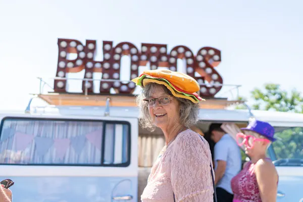 Photobus Baby Blue bei einer Hochzeit von Photobus am Bächlihof
