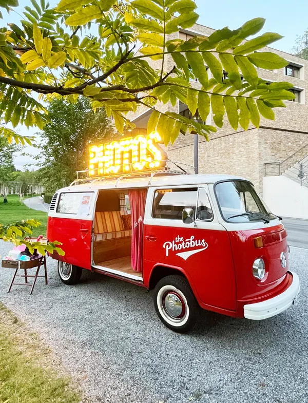 Der originale Photobus in Liechtenstein