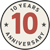 Icon für 10 Jahre Erfahrung